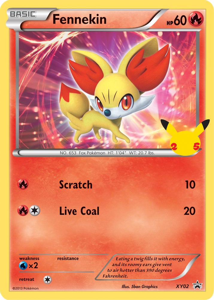 Fennekin (XY02) [First Partner Pack]