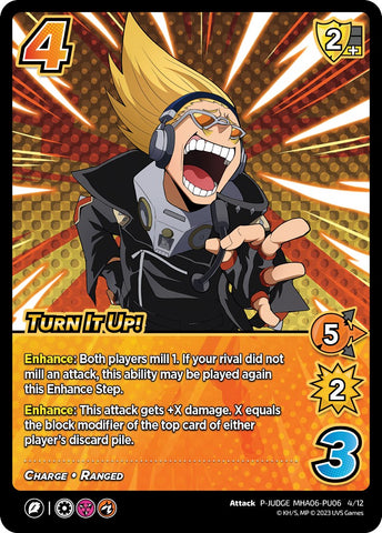 Turn It Up! (Plus Ultra Pack 6 Judge) [Miscallaneous Promos]