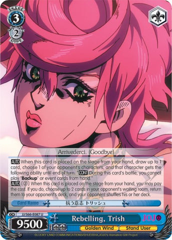 Rebelling, Trish (JJ/S66-E087 U) [JoJo's Bizarre Adventure: Golden Wind]