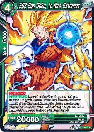 SS3 Son Goku, to New Extremes (BT11-074) [Vermilion Bloodline 2nd Edition]