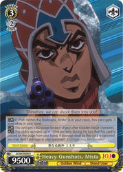 Heavy Gunshots, Mista (JJ/S66-E008 R) [JoJo's Bizarre Adventure: Golden Wind]