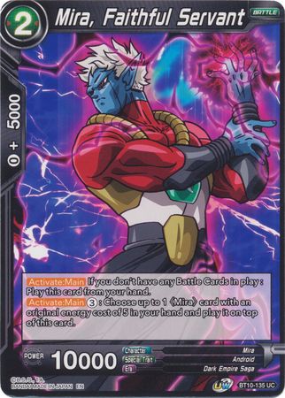 Mira, Faithful Servant (BT10-135) [Rise of the Unison Warrior 2nd Edition]