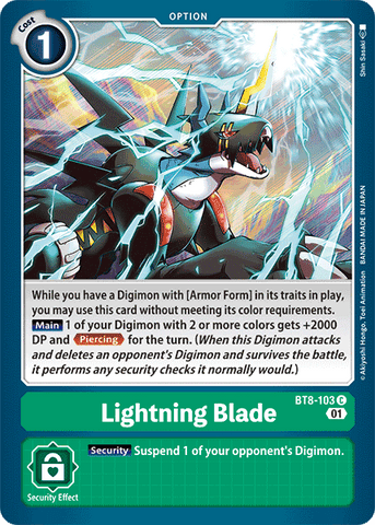 Lightning Blade [BT8-103] [New Awakening]