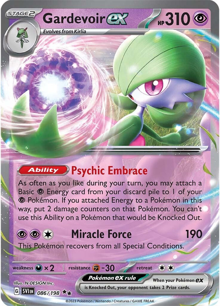 Gardevoir ex (086/198) [Scarlet & Violet: Base Set]