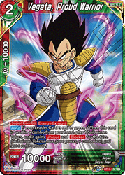 Vegeta, Proud Warrior (BT17-132) [Ultimate Squad]