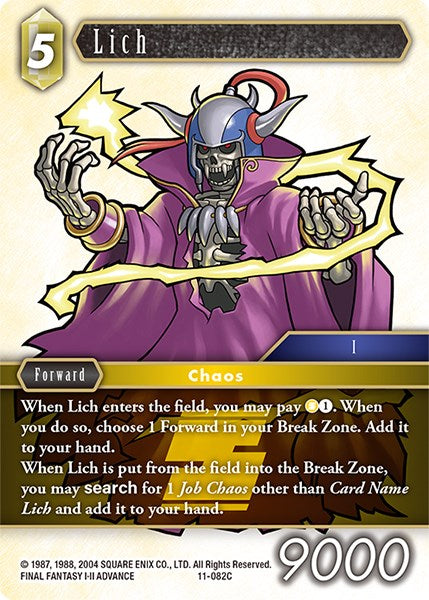 Lich [Opus XI]