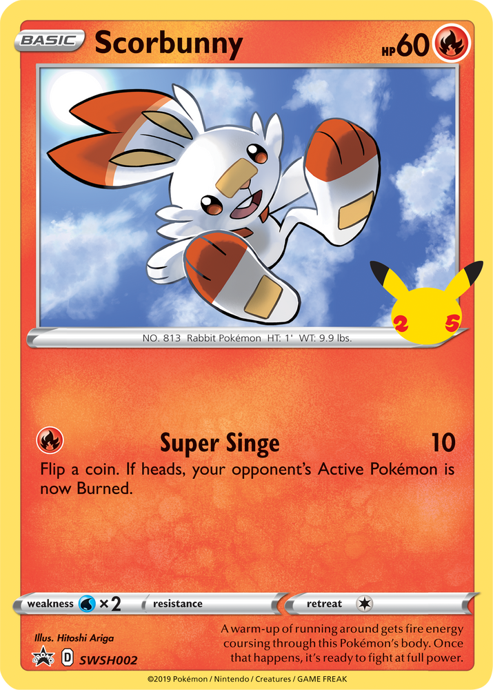 Scorbunny (SWSH002) [First Partner Pack]