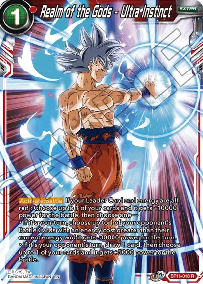 Realm of the Gods - Ultra Instinct (BT16-018) [Realm of the Gods]