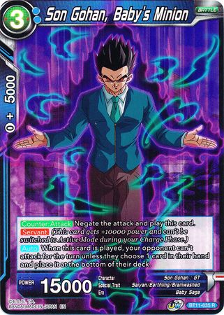 Son Gohan, Baby's Minion (BT11-035) [Vermilion Bloodline 2nd Edition]