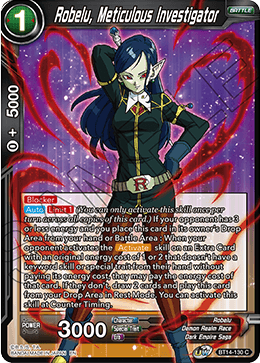 Robelu, Meticulous Investigator (BT14-130) [Cross Spirits]