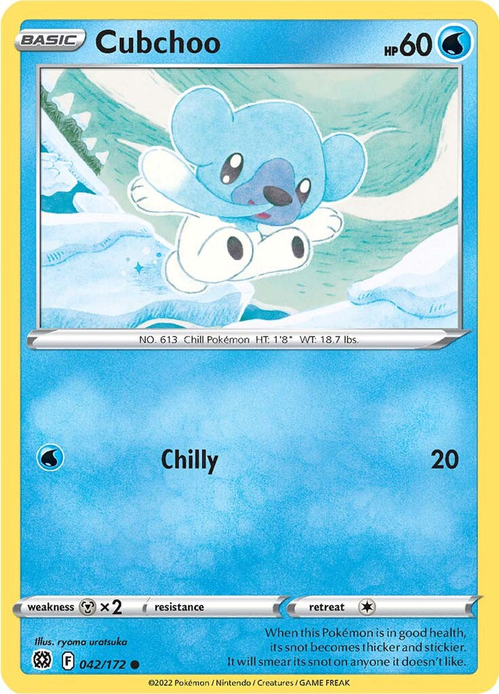 Cubchoo (042/172) [Sword & Shield: Brilliant Stars]