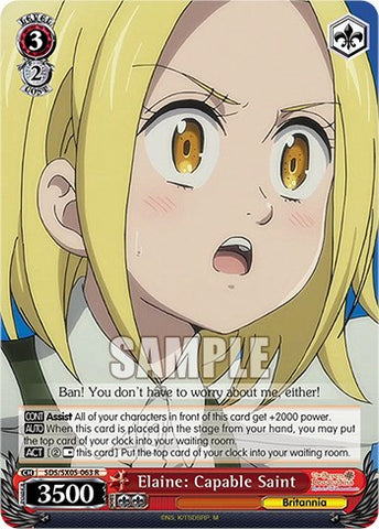 Elaine: Capable Saint (Foil) [The Seven Deadly Sins: Revival of The Commandments]