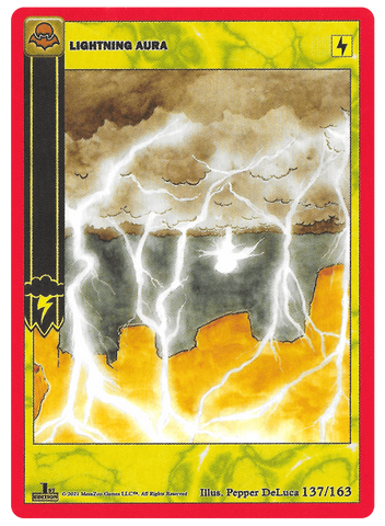 Lightning Aura [Cryptid Nation: Nightfall First Edition]