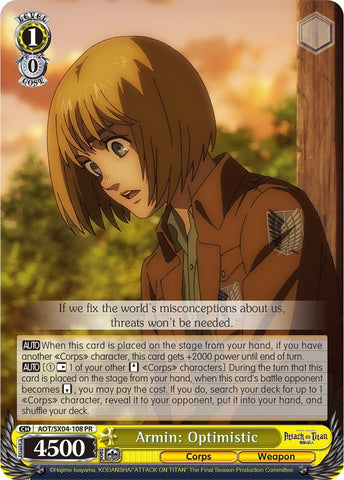 Armin: Optimistic [Attack On Titan: Final Season]