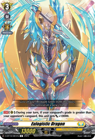 Eulogistic Dragon (D-BT10/081EN) [Dragon Masquerade]