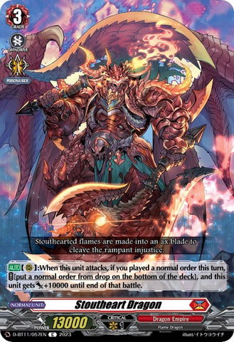 Stoutheart Dragon (D-BT11/057EN) [Clash of Heroes]