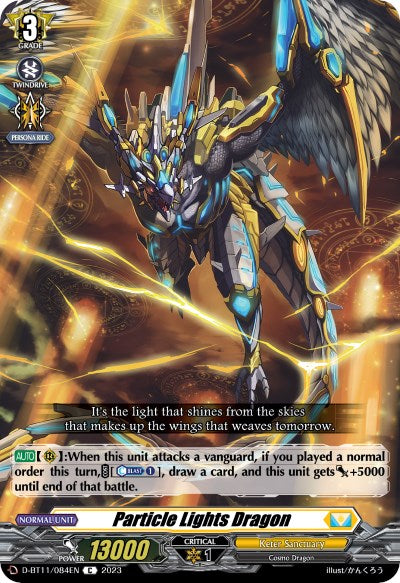 Particle Lights Dragon (D-BT11/084EN) [Clash of Heroes]