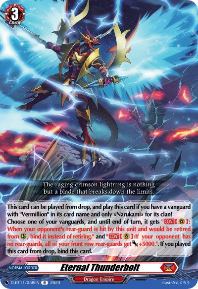 Eternal Thunderbolt (D-BT11/038EN) [Clash of Heroes]