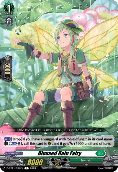 Blessed Rain Fairy (D-BT11/097EN) [Clash of Heroes]