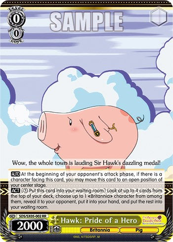 Hawk: Pride of a Hero (Foil) [The Seven Deadly Sins: Revival of The Commandments]