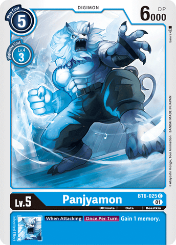 Panjyamon [BT6-025] [Double Diamond]