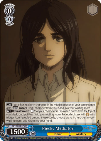 Pieck: Mediator [Attack On Titan: Final Season]