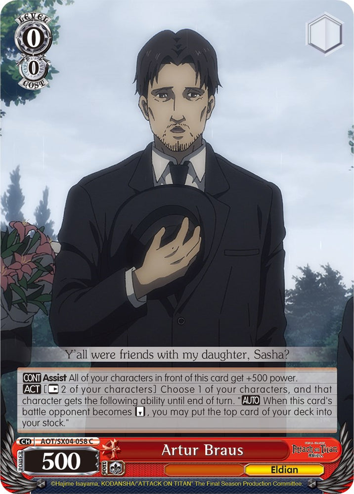 Artur Braus [Attack On Titan: Final Season]