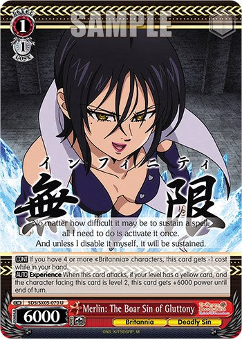 Merlin: The Boar Sin of Gluttony [The Seven Deadly Sins: Revival of The Commandments]