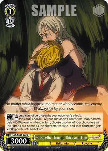 Elizabeth: Through Thick and Thin [The Seven Deadly Sins: Revival of The Commandments]