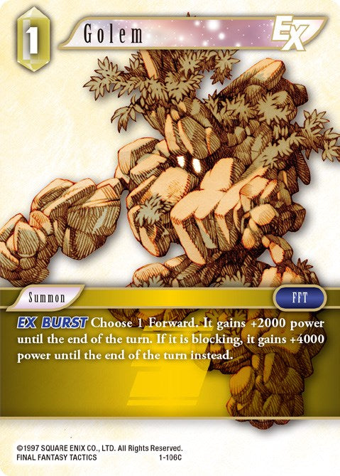 Golem EX [Opus I]