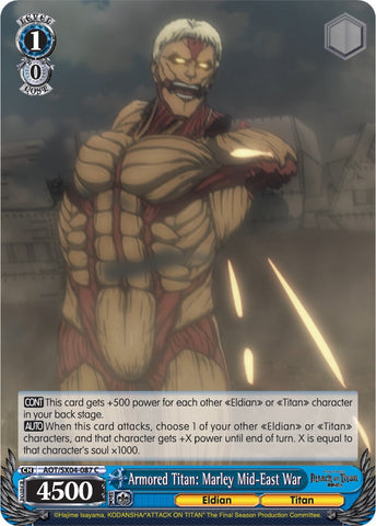 Armored Titan: Marley Mid-East War [Attack On Titan: Final Season]