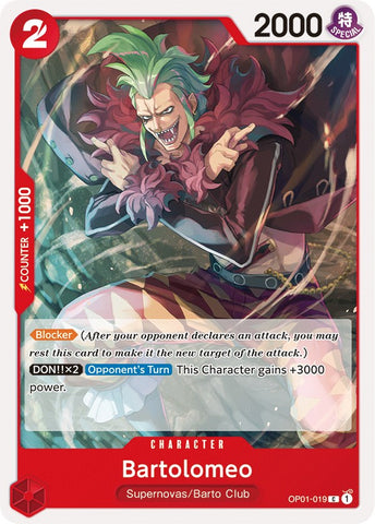 Bartolomeo [Romance Dawn] (Demo Deck)