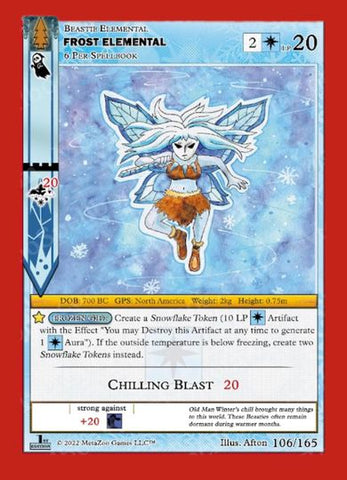 Frost Elemental [Cryptid Nation: Wilderness]