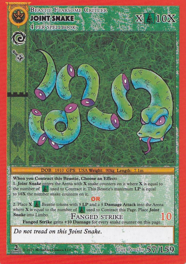 Joint Snake [Cryptid Nation: Second Edition]