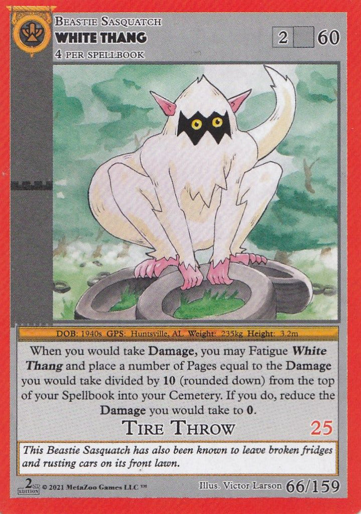 White Thang [Cryptid Nation: Second Edition]