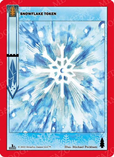 Snowflake Token [Cryptid Nation: Wilderness]