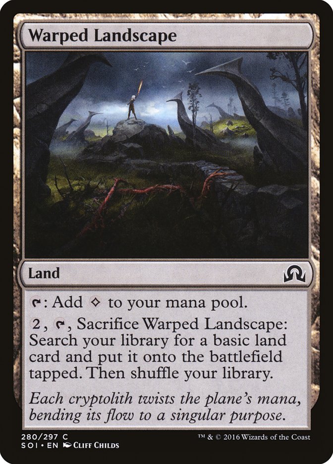 Warped Landscape [Shadows over Innistrad]